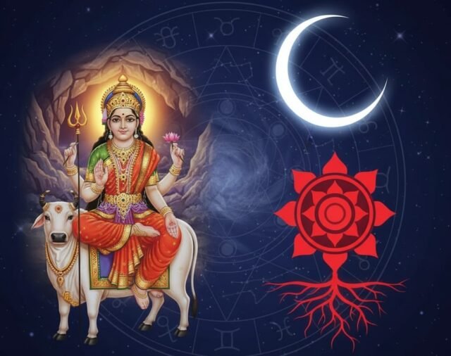 Navratri 2025 Day 1 & Astrology: Maa Shailputri, the Moon’s Power, and Root-Chakra Awakening