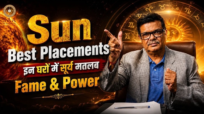 Sun Best Placements In Kundli