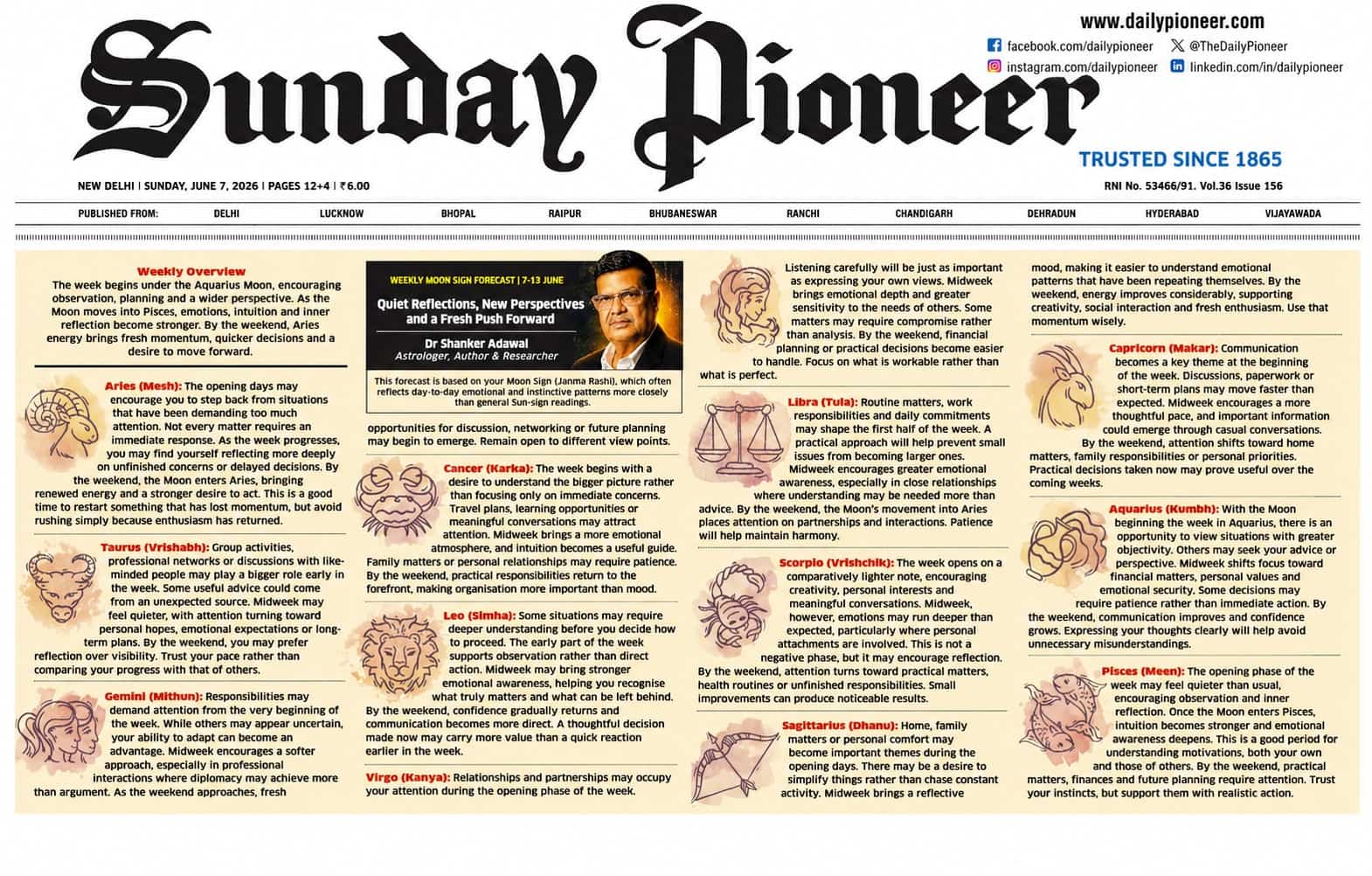 Sunday Pioneer