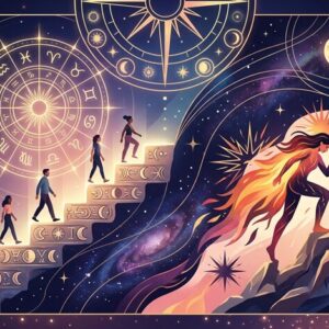 Create an image for below content, and size is 1200x800 pixels, and without content , and it is created for the purpose of astrology with new design Why Consistency Beats Motivation