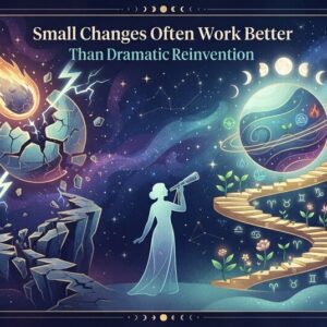 Why Small Changes Often Work Better Than Dramatic Reinvention
