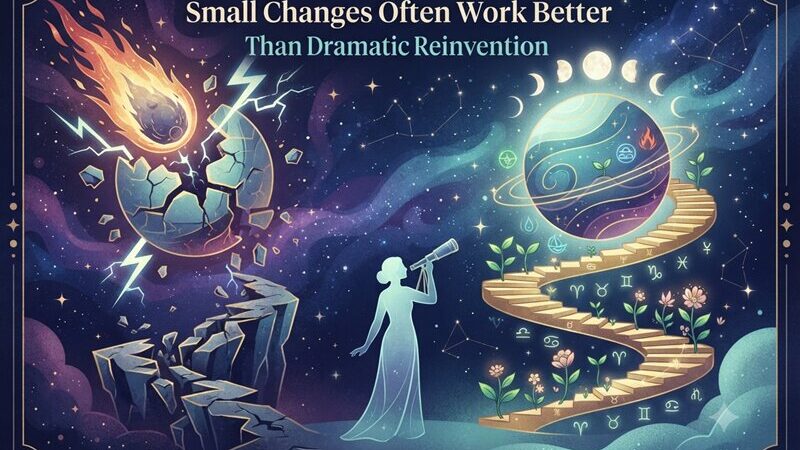 Why Small Changes Often Work Better Than Dramatic Reinvention
