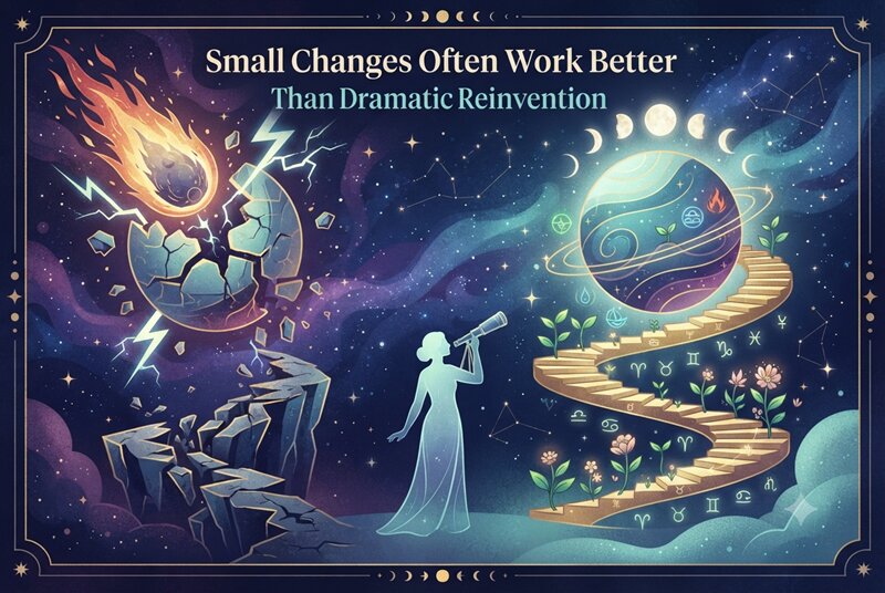 Why Small Changes Often Work Better Than Dramatic Reinvention