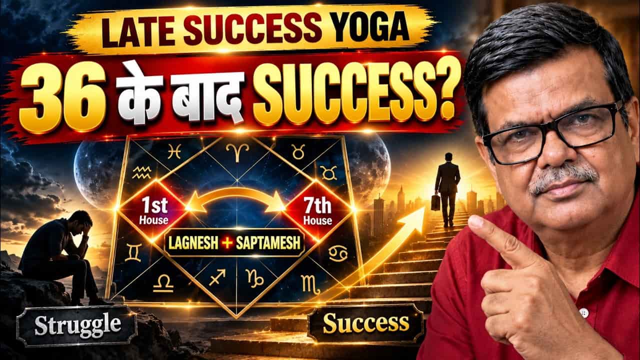 Mahatma Gandhi's Horoscope & Late Success